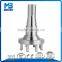 foundry precision alloy steel wind turbin hot forged shaft