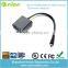Micro HDMI Male to VGA Female Converter Cable Adapter