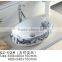 K2-062 Saudia arabia most hotsale golden color ceramic wash basin