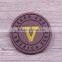 Decorative printed leather patch fake PU patches