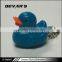 New arrival plastic cute yellow duck shaped keychain with lighter