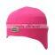 Leather patch free fleece hat pattern for adults fleece hat making