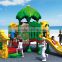 KAIQI classic plastic Series Fairytale Castle KQ50125A kids favorable LLDPE plastic small size playground equipment