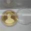 Custom Made Gold Plated Brass Coin