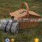 High quality willow folding 2 person picnic basket