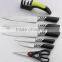 AH63 8pcs High quality Stainless steel kitchen knife set with ABS handle