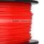 3D printer dual extruder Material Filament ABS Luminous Color 3D printer Glow-Red