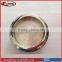 Aluminium chrome plated 60mm diameter recessed and flush shower door cup pull
