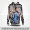 wholesale custom sublimation tall snowboard hoodie