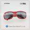 Woman fashion polarized sunglasses (or pc/tac lens) in red or black