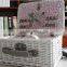wicker picnic basket & willow picnic hamper with tableware