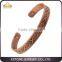KSTONE Bio Magnetic Copper Bracelet Bangle with 6 high power magnets