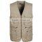 2015 Autumn and Winter New Brand Quick-Drying Outdoor Men Vest Multi-pockets Hunting Photography Vest Working Shooting Waistcoat