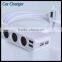 3 Cigarette Lighter Socket Splitter Micro 4 Port Usb Portable Travel Charger