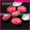 Taiwan Quality Red Siam Point Back Large Acrylic Diamond for Glue on