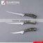 3 pcs forged color wood handle fillet fish knives