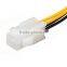 Internal 4 Pin ATX 12V P4 Male to 4 Pin Female ATX PSU Motherboard CPU Power Supply Extension Cable Adapter 20cm Cable