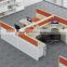 Fashional office design S Shaped Office Desk, Table for Office,,Melamine Top Office Desk