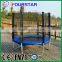 import fitness equipment 6ft trampoline with safety net