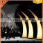 LED lighting party decoration inflatable cone price / light Inflatable Tusk Decoration with led / led light pillar