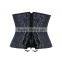 black&red&white corsets bustiers jacquard vintage sexy women WNS-1508