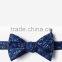 2016 latest custom made floral jacquard self-tie cotton bow ties