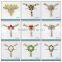 Colorful TPU buckle chains,shoe chain with rhinestones