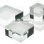 Counter Acrylic Cosmetic Display with block design, Cosmetic Counter top Displays