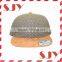 Wholesale new arrival suede flat brim blank snapback hat