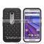 Customized Crystal Star Phone Case Cover Back for Moto G2 G3