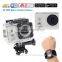 SJ8000 4K 30fps MOV IMX179 WIFI Sports Action Camera Sliver+Remote Control