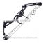 black Compound Bow Package Magnesium alloy riser 40 - 60lbs for hunting