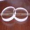 Quartz plate, clear fused quartz glass plate, clear round fused quartz glass disc