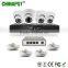 Android&Iphone APP COMS 4ch 1080p NVR+4CH HD 2.0MP 1080P Network IP Dome Camera Kit with POE switch PST-IPK04AH