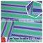92% polyester 8% Spandex Yarn Dyed fleece stripe jersey fabric for garment