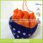 Strawberry Drawstring 210d Polyester Nylon Foldable Bag