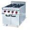 commercial stove Gas Burner Range - 6 Burners, gas cooking range with cabinet