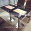 EKAA furniture chair table set outdoor rattan dinning table glass dining table