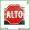 Aluminum reflective road traffic signs