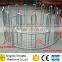 Round bale hay feeder for cattle and horse