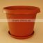 square plastic flower pot