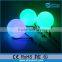 2017 new products promotion gift decorative rgb color changing 8cm ball shape led night light