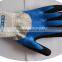 13 gauge nylon gloves nitrile coated palm working gloves