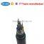 GYTY53 12 core single mode outdoor direct buried fiber optic cable for underground