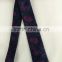 Men's fushia 100% silk tie with multi floral designs