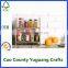 2 tier wooden display shelves countertop decorative spice rack
