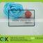Printing clear pvc business card from gold supplier