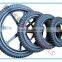 Inflatable bicycle tyre pneumatic rubber wheel