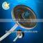Powder spray nozzle for aerosol can