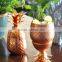 Copper Pineapple mugs for drinking moscow mule
